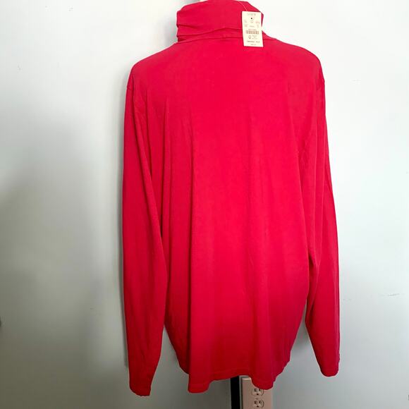 NWT J. Crew Factory Hot Pink Tissue Turtleneck Size 3X - Picture 4 of 8